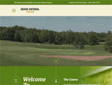 Tablet Screenshot of grandnationalgolf.com